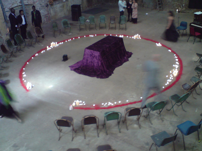 funeral scene, the sawmill, area 10, peckham